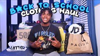 $1000 BACK TO SCHOOL TRY ON CLOTHING HAUL || jordans, pacsun, footlocker etc.