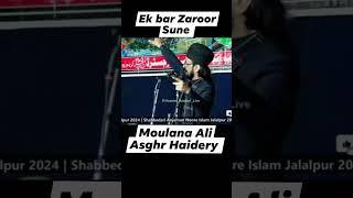 Janb Moulana Ali Asgar Haidery Sahab Jalalpuri | Bayan jalalpur | Ek Bar Zaroor Sune 2 Rabiul Awwal