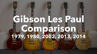 OLD vs NEW Gibson Les Paul (1979, 1980, 2002, 2013, 2014)