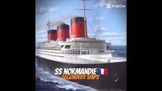 SS NORMANDIE EDIT #edit #history #historicships #SHIPLOVERS #youtubeshorts #oceanliner #