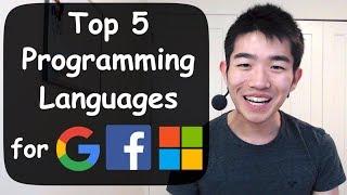 Top 5 Programming Languages to Learn to Get a Job at Google, Facebook, Microsoft, etc.