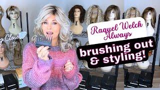 ️Raquel Welch ALWAYS Wig️GET TO KNOW this style & fibers!️BRUSH IT OUT & STYLE IT!