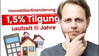 Immobilienfinanzierung 2024: Tilgung richtig wählen (+ Beispiel)