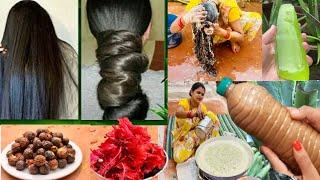 Homemade Herbal Shamoo/बालों को काले रेशमी लम्बे घने बनाने का घरेलू नुस्ख़ाDIY Powerful Hair Shampoo