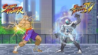 Sagat vs Seth - Street Fighter Average Boss Fight (NOT EPIC) l SFOne X USFIV l Capcom x MUGEN