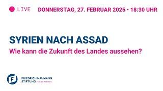 Syrien nach Assad - Wie kann die Zukunft des Landes aussehen?