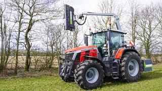 Heckenmäher für Traktor | GreenTec RM 232