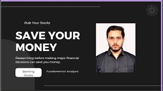 Fundamentals of Banking Sector Stocks |Banking Sector Stocks |Stocks and Shares | @Rule Your Stocks