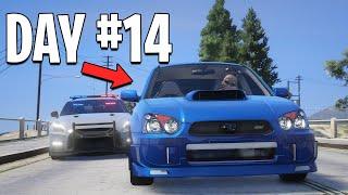 I Spent 14 Days As A Getaway Driver in GTA 5 RP