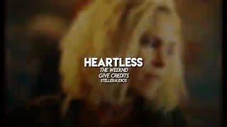 Heartless- The Weeknd | Edit Audio