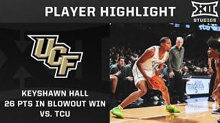 Keyshawn Hall Puts Up 26 Points in Dominant Win vs. TCU | 2024-25 Big 12 Men’s Basketball