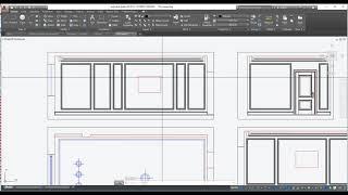 Развертка стен в Autocad