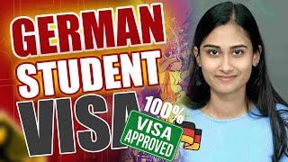 Indian Girl Got German Student Visa  | Full Public University Admission Process Revealed!| AGENT ?