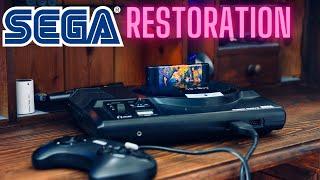 Sega Megadrive Restoration | Retro Console Repair and Cleaning