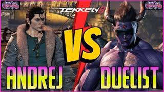 T8ANDREJ (DRAGUNOV) VS DUELIST (KAZUYA)TEKKEN 8 HIGH LEVEL MATCHES