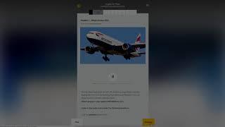 English for Pilots Course - Listening Unit Example - British 777