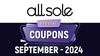 AllSole Coupon Code 2024  100% Working  Updated Today AllSole Discount Code 2024