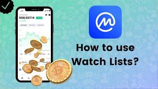 How to create and follow Watch Lists on Coinmarketcap? - Coinmarketcap Tips