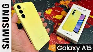 Samsung Galaxy A15 - Unboxing and Hands-On