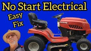 PowerMore No Start Engine on a Yard Machines Riding Mower Just Clicks Starter Issues Electrical