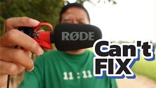 Can't fix Rode VideoMic GO II microphone with Sony ZV1 camera