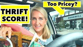 Goodwill Thrift Finds & Haul! Too Expensive?