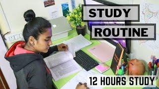 DAILY STUDY ROUTINE of a UPSC Aspirant | 12 hours of study ( 9 AM  to 3 AM )  | Exploring dreams