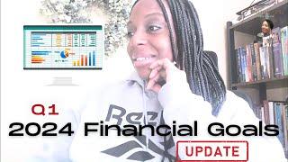 got good financial goals? Q1 2024 financial goals check-in - investing, savings and income goals