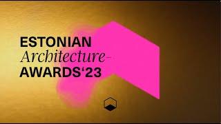 Saade: Eesti arhitektuuripreemiad 2023/TV broadcast: Estonian Architecture Awards 2023