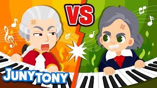 Mozart vs. Beethoven | Who Is the Greatest Classical Musician? | VS Series | JunyTony