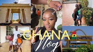 GHANA TRAVEL VLOG| FAMILY, FRIENDS, FOOD, AND ENJOYMENT