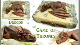 Drogon of Game of Thrones - Khaleesi/Daenerys dragon - Clay speed modeling