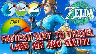 The Legend of Zelda Tears of The Kingdom Fastest Flying Machine