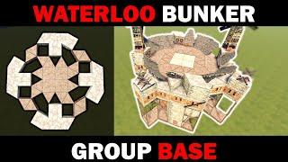 Waterloo 2x2 RUST Bunker Group Base