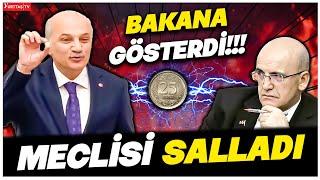 Birol Aydın Mehmet Şimşek’e paraları gösterdi! Olay konuşma!