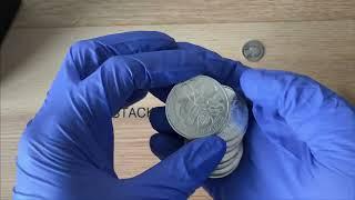 Unboxing some beautiful silver coins! (HD/4K)