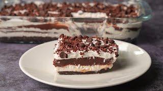 Chocolate Lasagna Recipe | No Bake Chocolate Dessert Recipe | Yummy