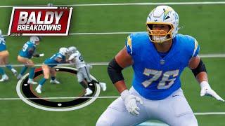 Baldy Breakdowns: Joe Alt's Crazy Athleticism | LA Chargers