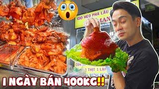 Giò heo phá lấu 1 ngày bán 400kg đã hạ gục chàng trai Hàn Quốc!!