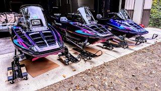 POLARIS TRIPLE XLT VERY VERY RARE DEALER SLEDS