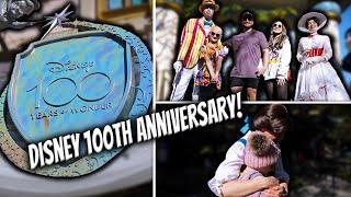 SO MUCH FUN celebrating Disney's 100th Anniversary in Disneyland!!