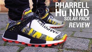 PHARRELL ADIDAS HU NMD TRAIL SOLAR REVIEW & GIVEAWAY!