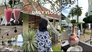 Daily vlog :beach,food,scenery,grocery