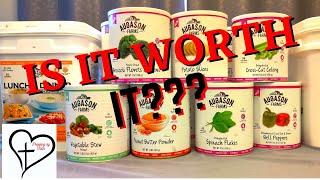 IS IT WORTH IT??? ~ Freeze Dried Food ~ Long Term Food Storage ~ Prepping Tips #longtermfoodstorage