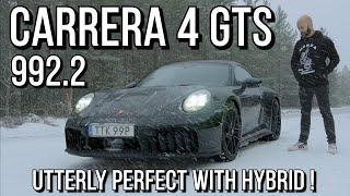 NEW PORSCHE 911 CARRERA 4 GTS // POWER UP WITH HYBRID // REVIEW // 2025 CARRERA 992.2