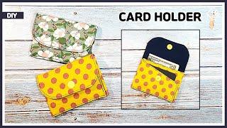 DIY A card wallet that even beginners can make very easy / sewing tutorial [Tendersmile Handmade]