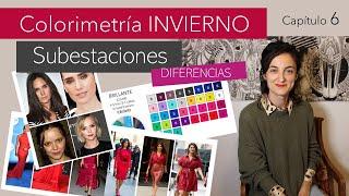 6| COLORIMETRÍA INVIERNO | SUBESTACIONES BRILLANTE, FRÍA Y OSCURA | PALETAS DE COLOR | JOANA PATIKAS