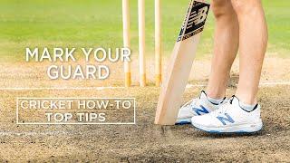 Mark Your Guard | Top Tips | Cricket How-To | Steve Smith Cricket Academy