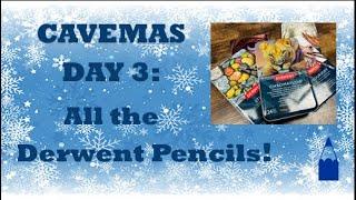 Cavemas '21 Day 3   Comparing all the Derwent Pencils - A Colour Pencil Review