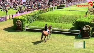 Deutsches Spring- und Dressur Derby 2015 - Janne Meyer mit Cellagon Anna